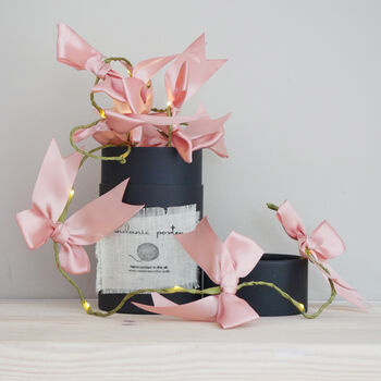 Satin Bow Fairy Lights, 3 of 9