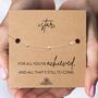 Graduate Gift A Gold Or Silver Plated Star Bracelet And Card, thumbnail 2 of 4