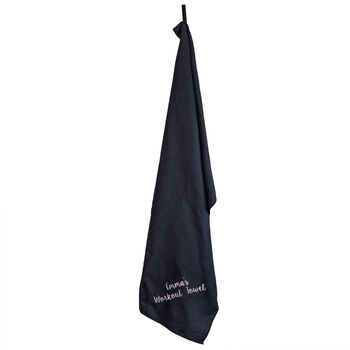 Personalised Microfibre Gym Towel, 7 of 10