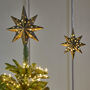 Gold Star Topper Or Hanging Light, thumbnail 1 of 2