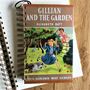'Gillian And The Garden' Upcycled Notebook, thumbnail 1 of 4