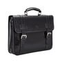 Mens Leather Backpack Briefcase. 'The Micheli', thumbnail 4 of 12