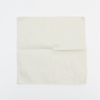 Reusable Organic Cotton Facial Wipes Pack Of Five, 8 of 9
