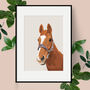 Personalised Horse Portrait Print, thumbnail 2 of 5