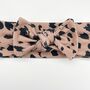 Animal Print Topknot Bow Headband Stocking Fillers Christmas, thumbnail 2 of 2