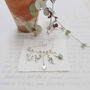 Personalised Charm Gardening Brooch, thumbnail 2 of 4