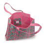 Serendipity Cotton Quilted Tote Bag Blue Peony, thumbnail 2 of 4