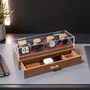 Premium Wooden Watch Box For Men The Watch Deck Pro, thumbnail 3 of 7