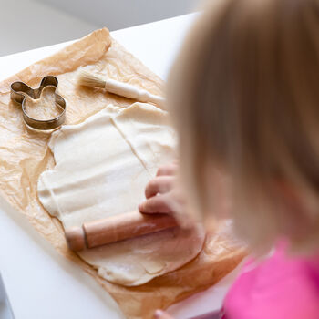 Personalised Easter Rabbit Apron Baking Gift Set, 3 of 8