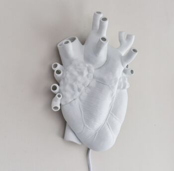 Seletti Porcelain Heart Wall Light, 4 of 4