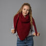 Triangle Scarf Beginner Knitting Kit, thumbnail 3 of 8