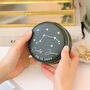 Personalised Star Sign Date Jewellery Case Gift, thumbnail 3 of 9