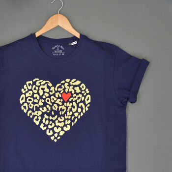 'Leopard Heart Of Hearts' Kids T Shirt, 5 of 6