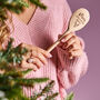 Personalised Christmas Bakes Wooden Spoon, thumbnail 3 of 3