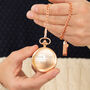 Personalised Message And Date Pocket Watch Rose Gold, thumbnail 1 of 5