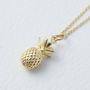 Petite Pineapple Necklace, thumbnail 2 of 2