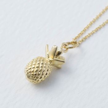 Petite Pineapple Necklace, 2 of 2