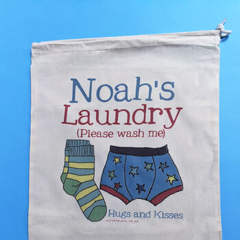 Personalised Laundry Bag, 7 of 12