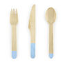 Pastel Tipped Wooden Cutlery, thumbnail 8 of 10