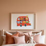 Personalised Zoo Bus Children's Print, thumbnail 1 of 4