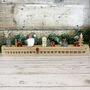 Wooden Christmas Santa Advent Calendar Countdown, thumbnail 2 of 8