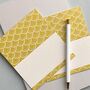 Shell Yellow Place Cards, thumbnail 2 of 3