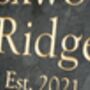 Engraved Slate Wall House Signs, thumbnail 3 of 6