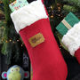 Set Of Five Christmas Stockings, thumbnail 6 of 12