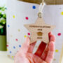 Personalised Graduation Gift Tag Keepsake Decoration, thumbnail 4 of 6