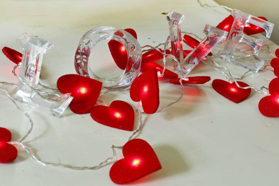 love heart fairy lights by jomanda #softerthanasoftthing ...