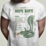 Funny Snake T Shirt 'Know Your Nope Rope', thumbnail 1 of 5