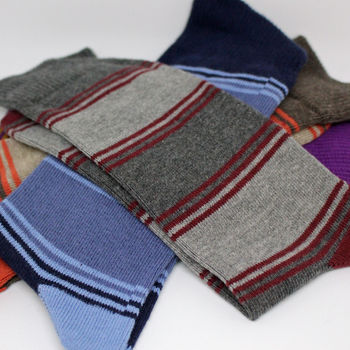 Rock Stripes Men's Socks, 4 of 4