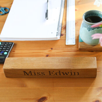 Personalised Teacher And Staff Name Plaque, 3 of 9