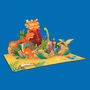 Dinosaurs 3D Pop Up Birthday Card, thumbnail 2 of 4