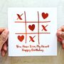 Game Romantic Birthday Card 'Red Foil', thumbnail 1 of 3