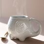 Ceramic Paisley Elephant Mug, thumbnail 1 of 3
