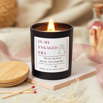 In My Engaged Era Funny Engagement Candle Gift, 5 of 10