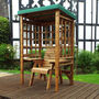 Wentworth One Seater Arbour Includes Cushions UK Made, thumbnail 3 of 8