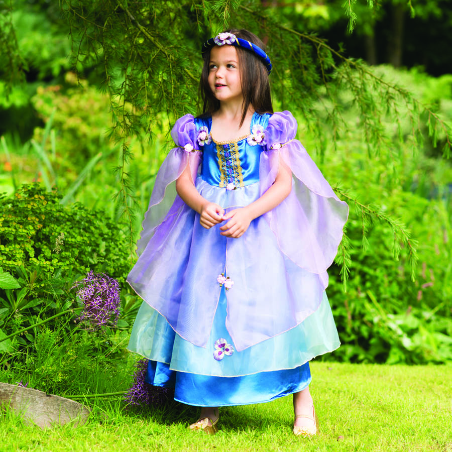 girl's orchid flower maiden dress up costume by time to dress up ...