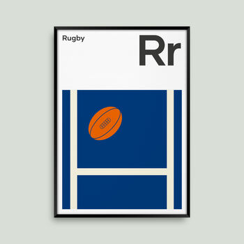 Rugby Posters And Prints, Gifts For Rugby Fans, 2 of 5