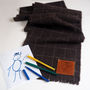 Lambswool Scarf With A Personalised Childs Drawing, thumbnail 3 of 11