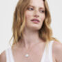 Silver Nightshade Moon Locket Necklace, thumbnail 2 of 8