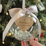 Personalised Bump's 1st Christmas Bauble, thumbnail 2 of 7