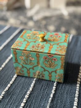 Vanity Jar, Trinket Box, Cotton Bud/ Bath Salt Storage, 4 of 12