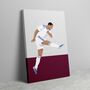 Youri Tielemans Europa League Final Aston Villa Canvas | Gift For Villa Fans, thumbnail 1 of 2