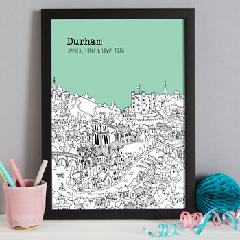 Personalised Durham Print, 7 of 9