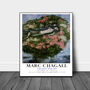 Marc Chagall 'Lovers In The Lilacs' Art Print, thumbnail 2 of 4