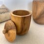 Wooden Pot With Lid, thumbnail 4 of 5