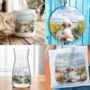 Personalised Bichon Frise Dog Beach Walk Collection, thumbnail 1 of 8