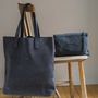 Suede Tote Bag, thumbnail 6 of 8